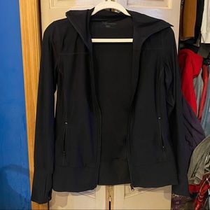 Black Workout Zip-Up